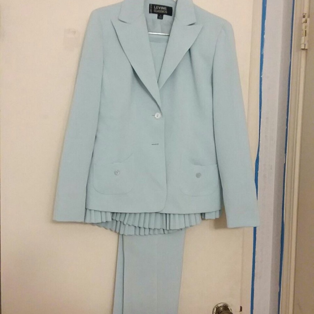 Light Blue 3pc Suit